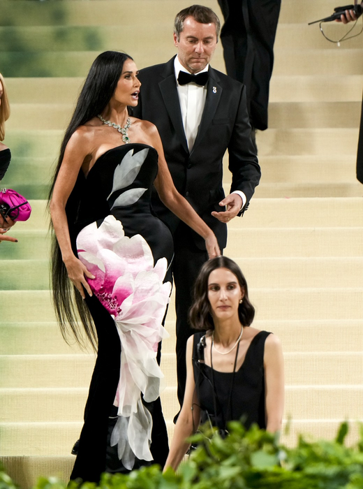 Celebrities arrive at the 2024 Met Gala Celebrating 'Sleeping Beauties: Reawakening Fashion'

Featuring: Demi Moore
Where: New York, New York, United States
When: 06 May 2024
Credit: Jennifer Graylock/INSTARimages,Image: 870934624, License: Rights-managed, Restrictions: , Model Release: no