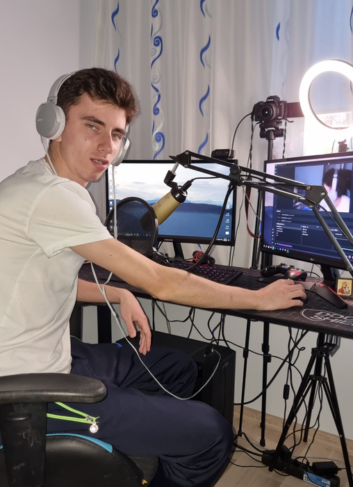 Cristian Târnăvean a reușit, la doar 19 ani, să devină un influencer de succes
