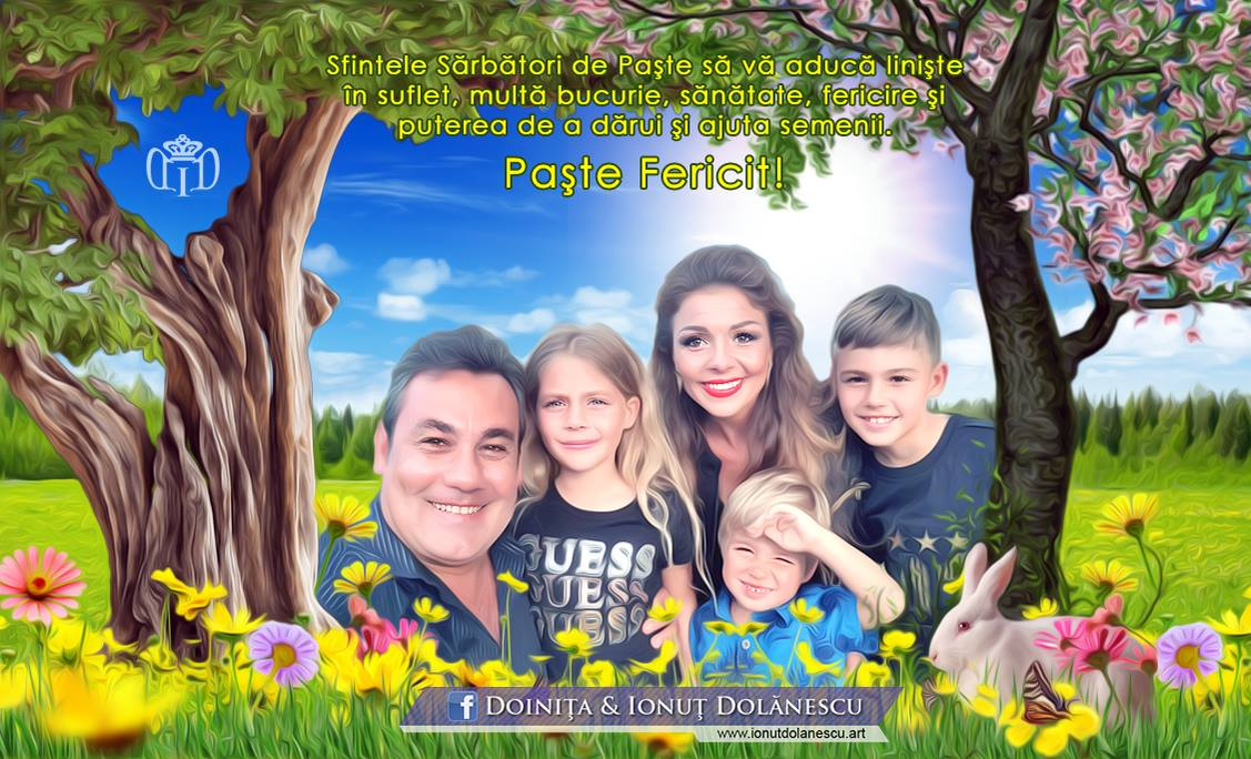 Ionuț Dolănescu se mândrește cu fiica sa! Ioana are 8 ani și este blondă cu ochi albaștrii