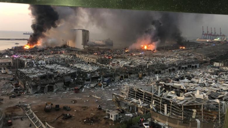 Ambasada României la Beirut, avariată de explozie. MAE nu a aflat încă dacă vreun cetățean român a fost afectat