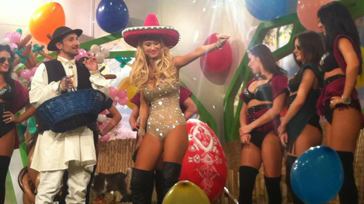 Andreea Balan, experienta inedita: Am dansat printre gaini, capre si iepuri, iar tocurile noastre inalte nu mai ieseau din pamant