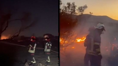 E stare de alertă în Grecia! Un nou incendiu devastator din cauza caniculei