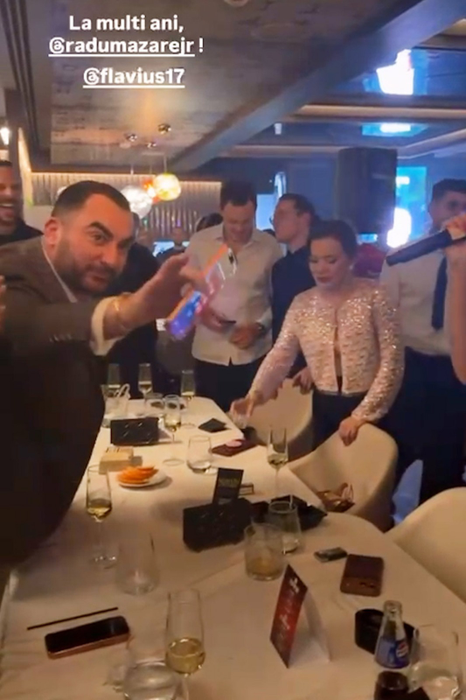 Aniversare cu ștaif la It Cucina! Radu Mazăre Jr. a făcut paranghelie mare + Pescobar nu a lipsit din peisaj