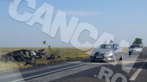 Grav accident rutier pe DN 2. Un barbat a fost decapitat in urma impactului