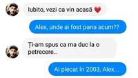 Bancul sfârșitului de săptămână | Iubito, vezi că vin acasă