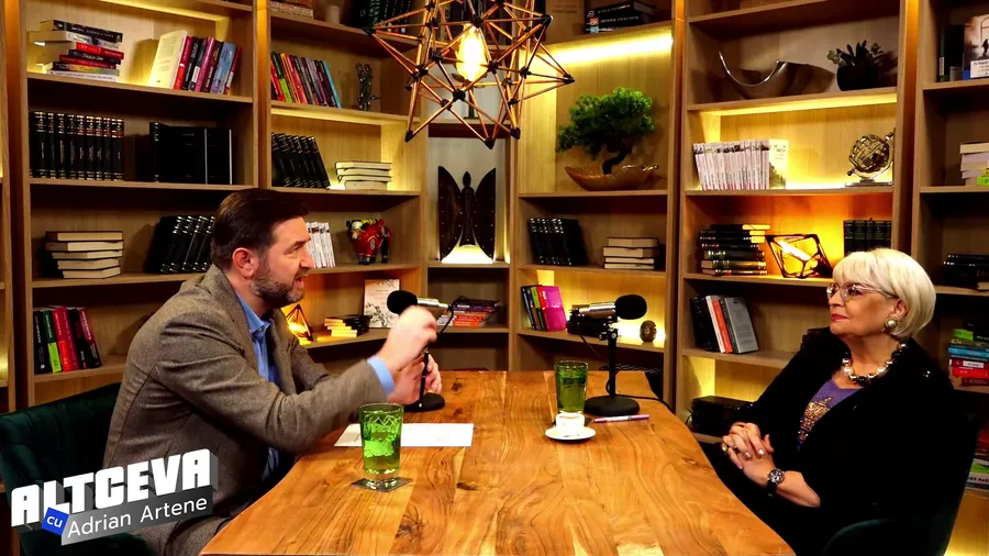 Irina Margareta Nistor a lucrat ca translator pentru TVR înainte de 1990 / (Sursa: Captură video)