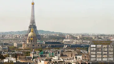 VIDEO Viziteaza Capitala Frantei virtual! Vezi o fotografie a Parisului de 26 de gigapixeli!