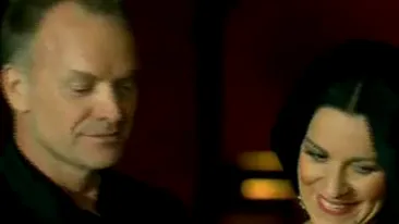 VIDEO Colaborare inedita intre Angela Gheorghiu si Sting!