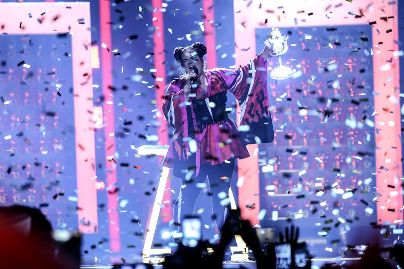 Netta Barzilai a spart trofeul Eurovision 2018 imediat după ce l-a primit! Ce a urmat