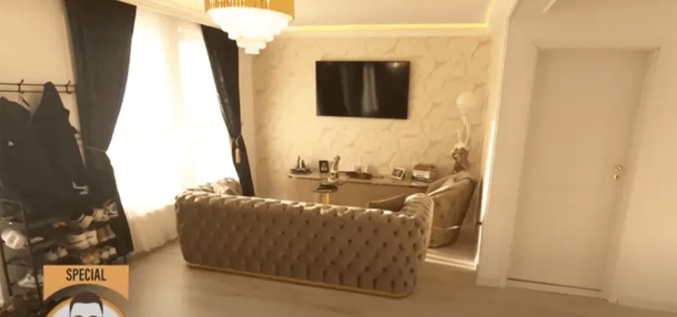Casa lui Vasilică Ceterașu/ Sursa foto: Captură video