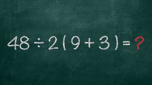 Test de inteligență de rezolvat în 10 secunde | Cât fac 48:2(9+3)?