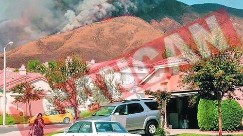 Romanii din San Diego, evacuati din calea focului