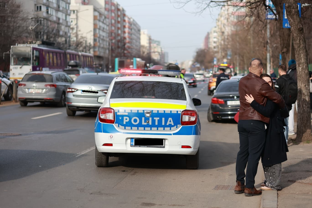 Accident rutier grav în Capitală, în zona Spitalului Colentina! Șase mașini implicate în impact + trafic blocat