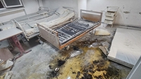 Alertă la un spital din Reșița. A izbucnit un incendiu la Secția de Psihiatrie, iar 16 pacienți au fost evacuați