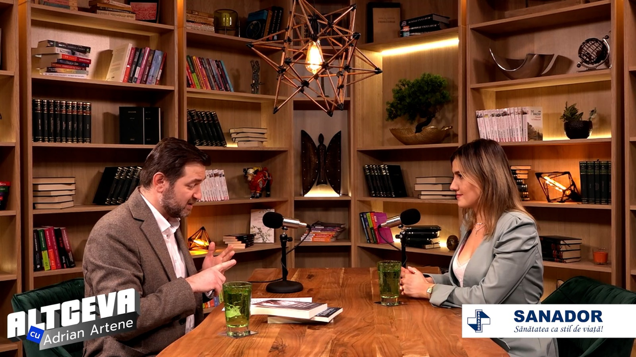 Urmărește interviul integral cu Andreea Săvulescu, sâmbătă, 15 ianuarie, de la ora 19.00, doar pe canalul de YouTube Altceva cu Adrian Artene / (Sursa: Captură video)