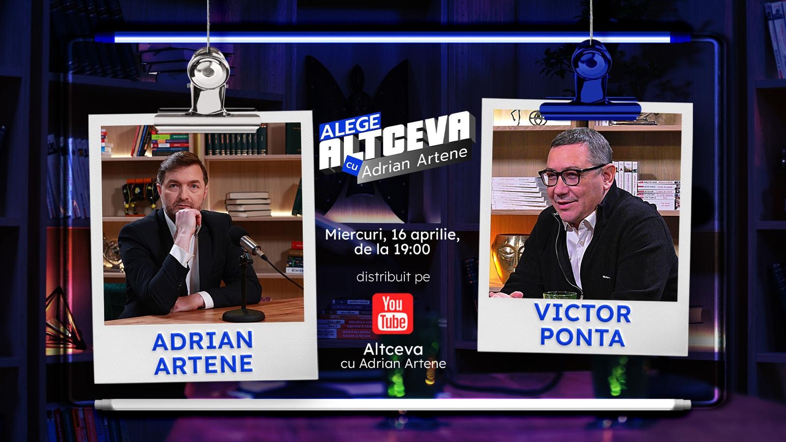 Victor Ponta față în față cu Adrian Artene! Un dialog ALTCEVA cât o spovedanie a candidatului la Președinție