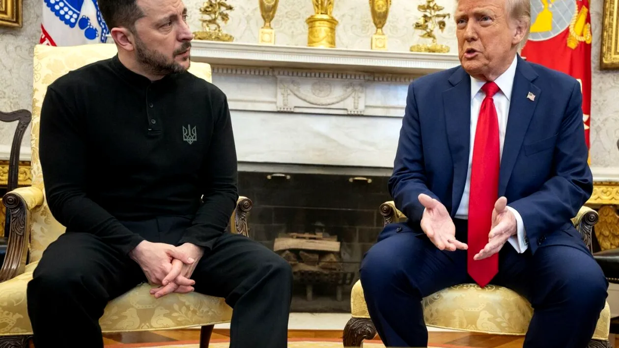 Scandal monstru între Donald Trump și Volodimir Zelenski! Președintele SUA s-a enervat și a început să înjure