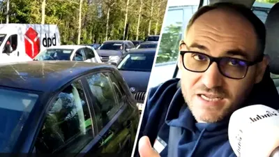 Șoferii din București, exasperați de banda unică dintre Arcul de Triumf și Piața Presei