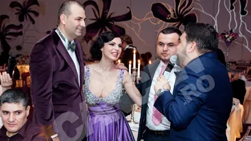 Ramona Lazuran se distreaza doar pe ritmuri de manele! L-a adus pe Florin Salam la botezul fiicei sale