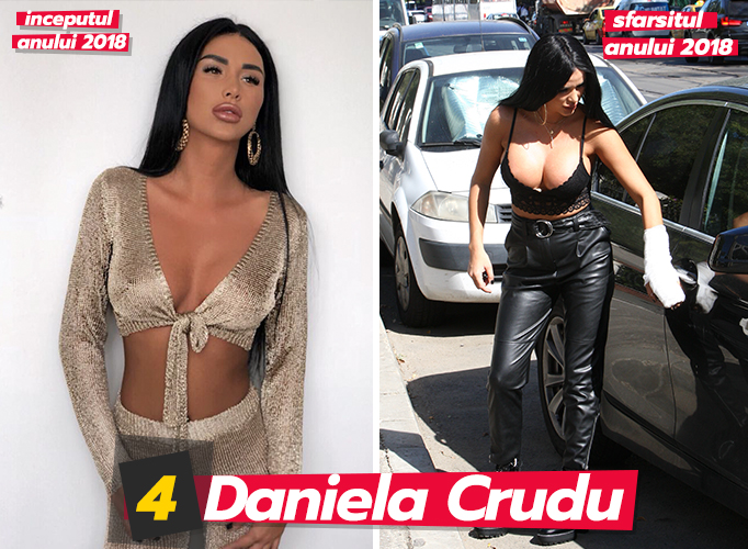 Daniela Crudu și-a schimbat silicoanele