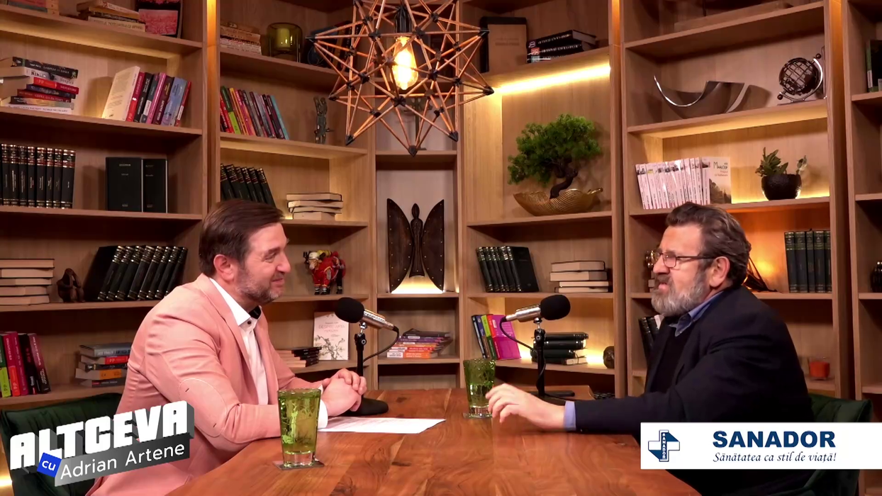 Podcastul poate fi urmărit integral pe canalul de YouTube ”ALTCEVA cu Adrian Artene” / (Sursa: Captură video)