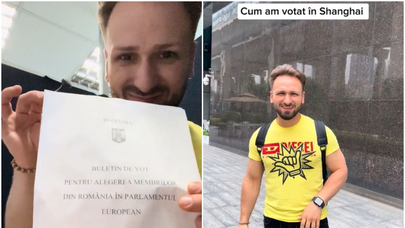 Un român a mers la vot în China, apoi a povestit întreaga experiență pe internet! Imaginile au devenit virale: „Hai să iau și eu o piatră în gură”