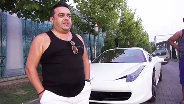 Adrian Minune și-a cumpărat un Lamborghini roșu de 400.000 de euro de Crăciun