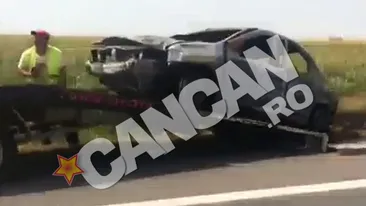 Circulatia pe Autostrada Soarelui, data peste cap de un accident rutier!