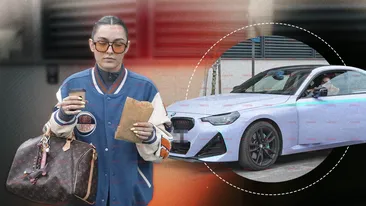 Alexia Eram a scos, din nou, artileria grea din dressing. O nouă zi, o altă geantă de brand