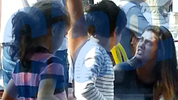 S-au revazut dupa cinci luni! Tensiune maxima la intalnirea dintre Antonia si Vincenzo! S-au sagetat cu privirile!