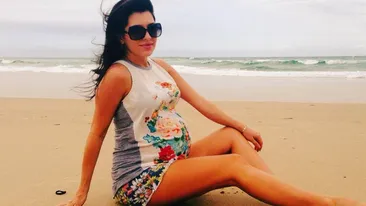 Fanii Celiei au ramas stupefiati cand au vazut ce burta mare are cantareata! Sigur nu ai gemeni?