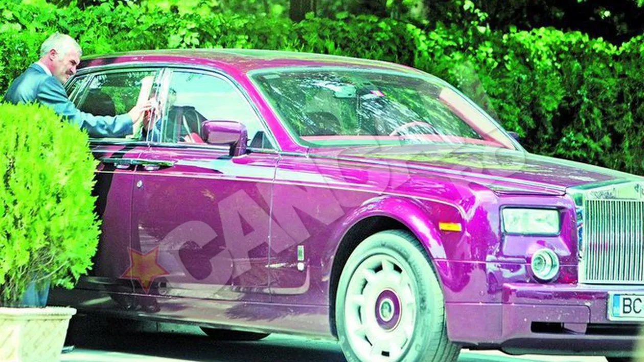 Lui Rusu nu i se pune pata pe Rolls!