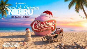 NIBIRU aduce primul Christmas in September pe litoralul românesc și prelungește vara până pe 6 septembrie