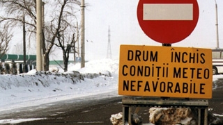 Unsprezece drumuri nationale si A2 Bucuresti – Fetesti sunt inchise! Vezi pe unde nu poti trece!