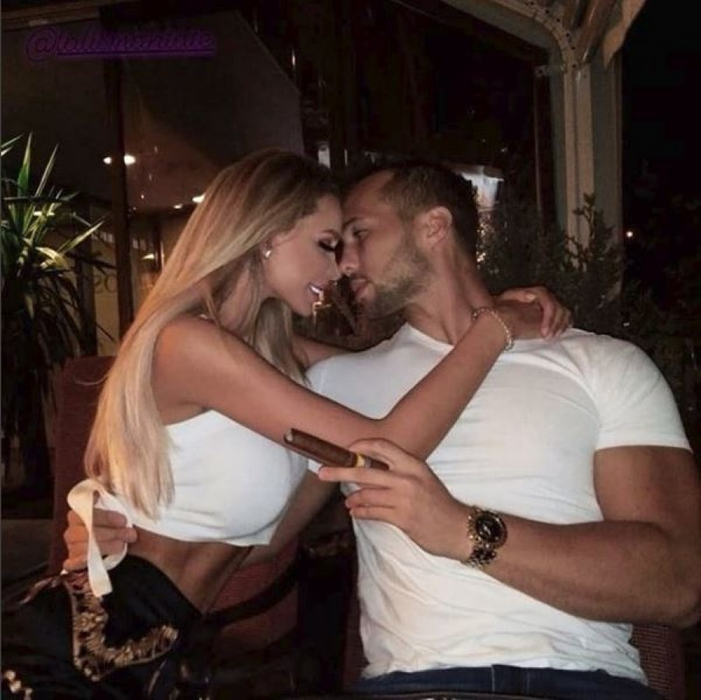 Tristan și Bianca, în perioada când formau un cuplu