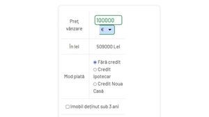 Taxă cumpărare apartament 2026. Cât trebuie să plătești pentru o locuință de 100.000 de euro