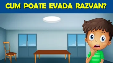Test de inteligență pentru genii | Cum poate evada micuțul Răzvan? 9 din 10 nu găsesc răspunsul