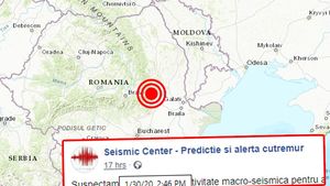 Nu e făcătură! Cutremurul de azi-noapte din România a fost anunțat încă de ieri, la ora 14:46, cu 13 ore înainte să se producă