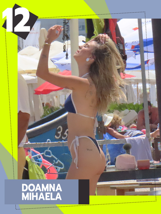 TOP 25 cele mai fotografiate apariții feminine care se pregătesc pentru vară. Denisa Nechifor, Irisha și ”Regina” Roxana promit poziții provocatoare… la mare, la soare!