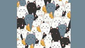 Test de perspicacitate | Găsiți pisica ascunsă printre hamsteri!