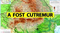 Cutremur de suprafață în România la ora 02:13