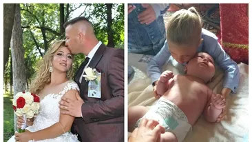 Un strop de bucurie în familia Cristinei, tânăra din Corabia care a murit după ce a născut. Bebelușul a fost creștinat astăzi