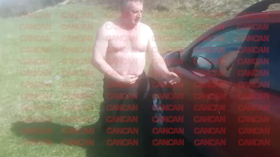 Emil Casoni, încearcă să dispară cât mai repede de la fața locului