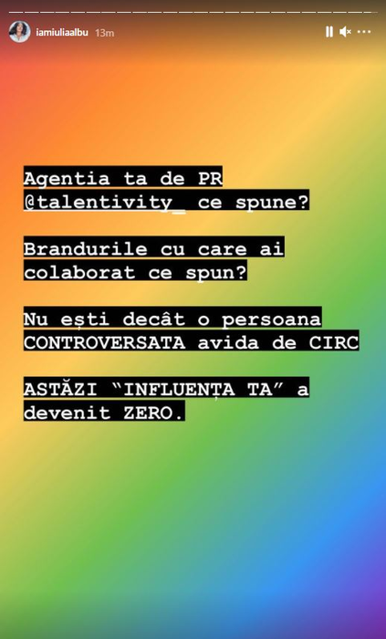 Adelina Pestrițu “a contraatacat” în războiul cu Iulia Albu: “Nu te-ai potolit când ți-ai luat palmele în culise”. Ce dezvăluiri a mai făcut despre celebrul critic de modă