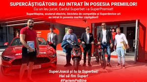 SuperCâștigătorii și-au ridicat premiile în direct! Cu un leu pariat, Cardul Superbet i-a SuperPremiat!