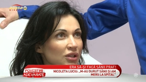 Nicoleta Luciu a trecut prin momente de panica: "Nu m-am lovit niciodata atat de tare ca acum"