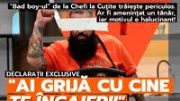 ”Bad boy-ul” de la Chefi la Cuțite trăiește periculos. Ar fi amenințat un tânăr, iar motivul e halucinant!  Ai grijă cu cine te încaieri! + Plângere la Poliție