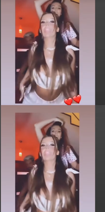 Andra, mult mai dezinhibată, în perioada ei de glorie. (SURSA: TIK TOK.COM)