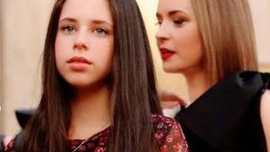 Cât de mare s-a făcut Violeta! Fiica Andreei Marin şi a lui Ştefan Bănică Jr a început liceul. FOTO