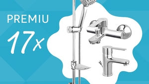 CONCURS! Câștigă un set de baterii pentru baie de la LEROY MERLIN!